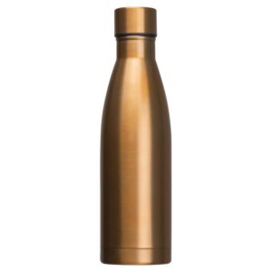 Sticlă de băut cu perete dublu 500 ml, Galben - imagine 3
